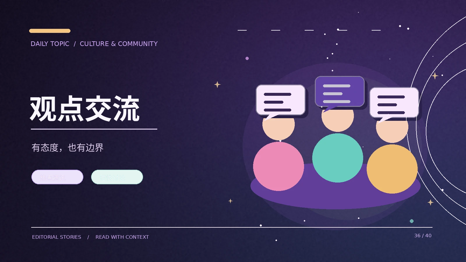 discussion主题配图